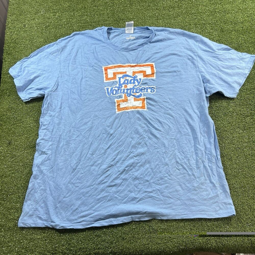Tennessee Volunteers Fanatics Lady Vols Light Blue T-Shirt Men's 3XL NWOT